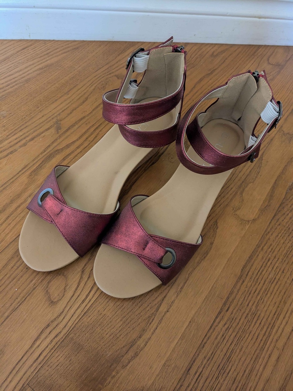 Vintage Ducati Heeled Sandals